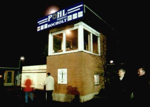 Olympia-Stadion am H&uuml;nting - Sprecherturm