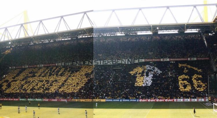 Westfalenstadion - Choreographie