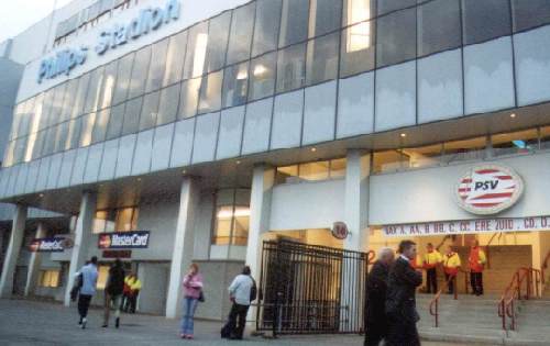 Philips Stadion - Au&szlig;enaufnahme Detail