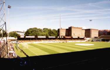 Gamla Ullevi - Ausblick von der Haupttrib&uuml;ne