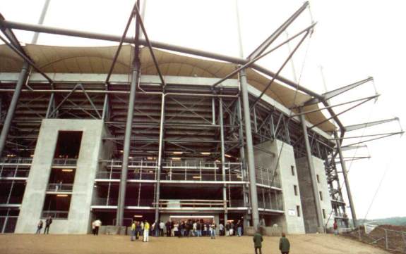 AOL-Arena/Volksparkstadion - Au�enansicht (Archivbild)