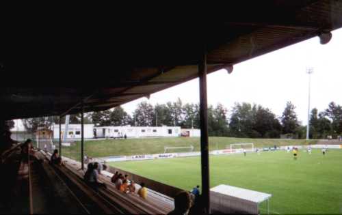 Stadion Hemberg - Blick von der Trib&uuml;ne