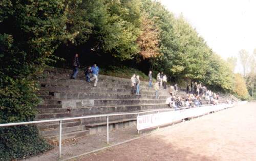 Stadion Oststra&szlig;e - ausgebaute Seite