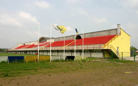 Novi Stadion Oraje - Trib&uuml;ne Innenansicht