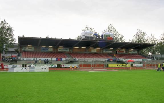 Stadion Lachen - Trib&uuml;ne