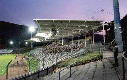 Stadion am Zoo - Trib&uuml;ne